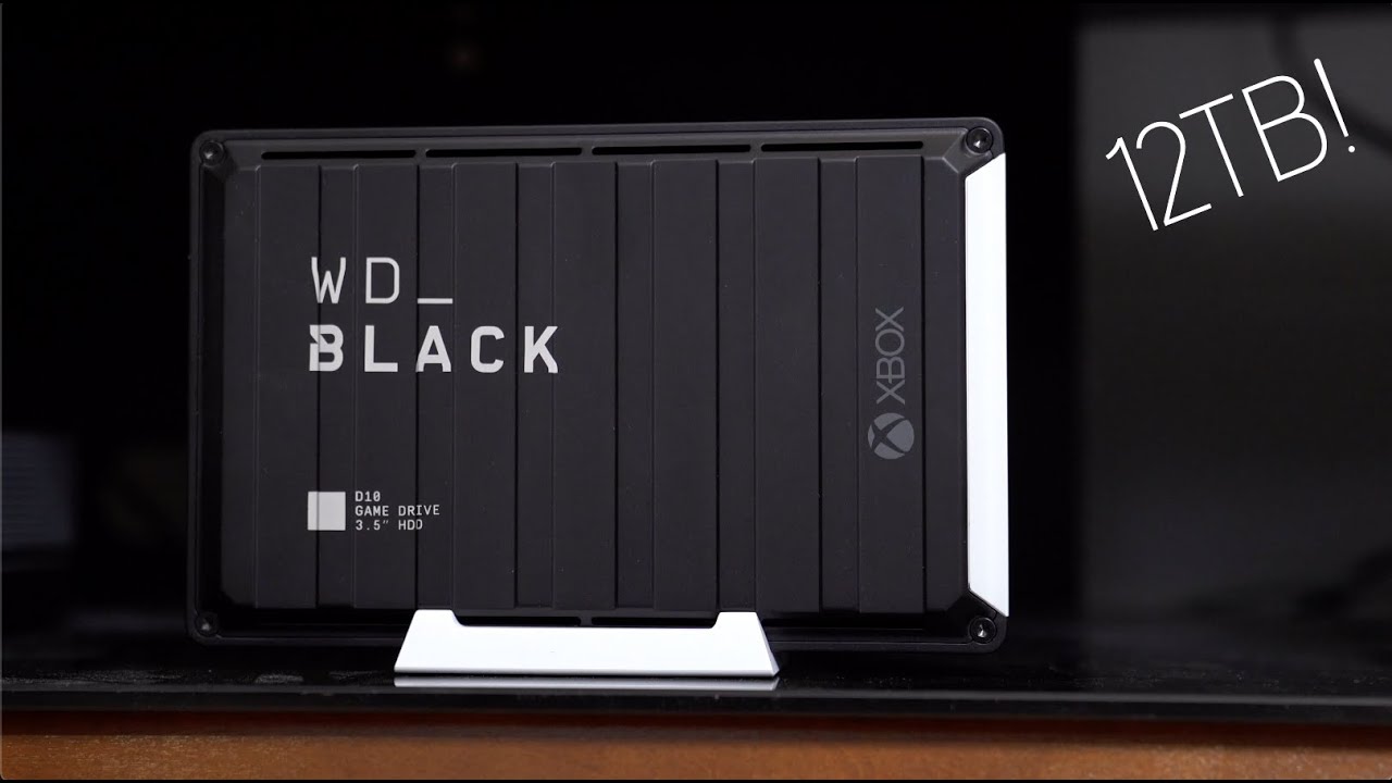 Распаковка игрового накопителя WD_BLACK D10: добавляю 12 ТБ к моему Xbox One!