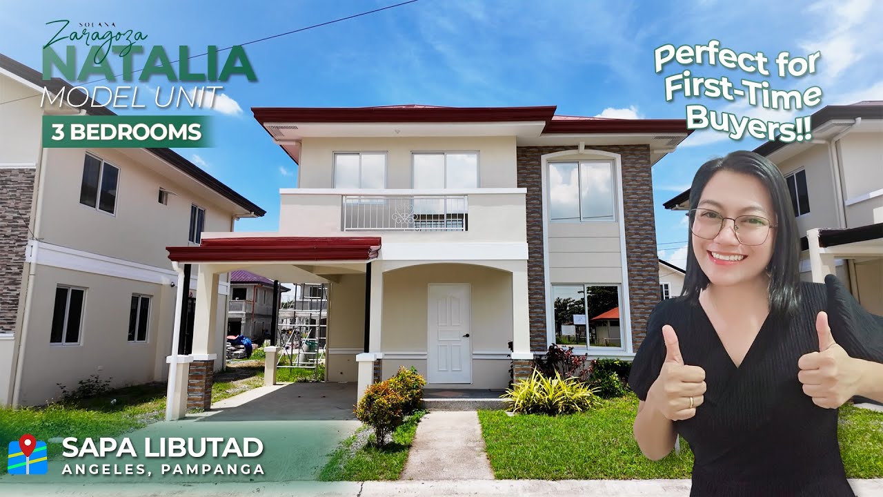 Solana Zaragoza Pampanga | Updated Natalia Model Video | House and Lot in Angeles City | House Tour