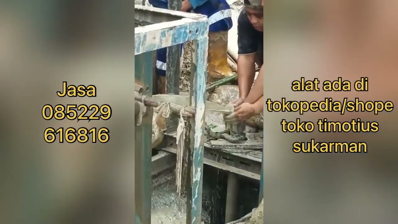 HASIL SUMUR BOR PAKAI TEKNIK DOWSING TIMOTIUS SUKARMAN