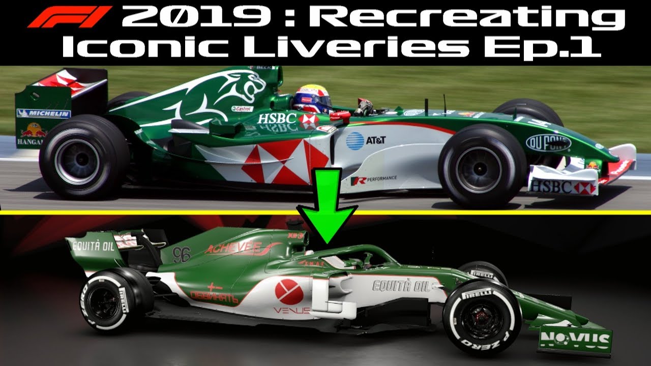 F1 2019: Recreating Iconic Liveries Ep.1
