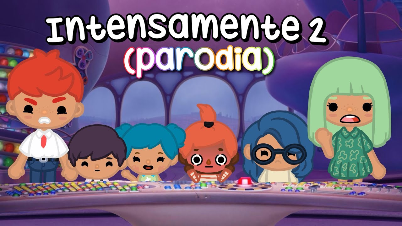 NOS CONVERTIMOS EN LOS PERSONAJES DE INTENSAMENTE 2😱💘|Toca Cam!|
