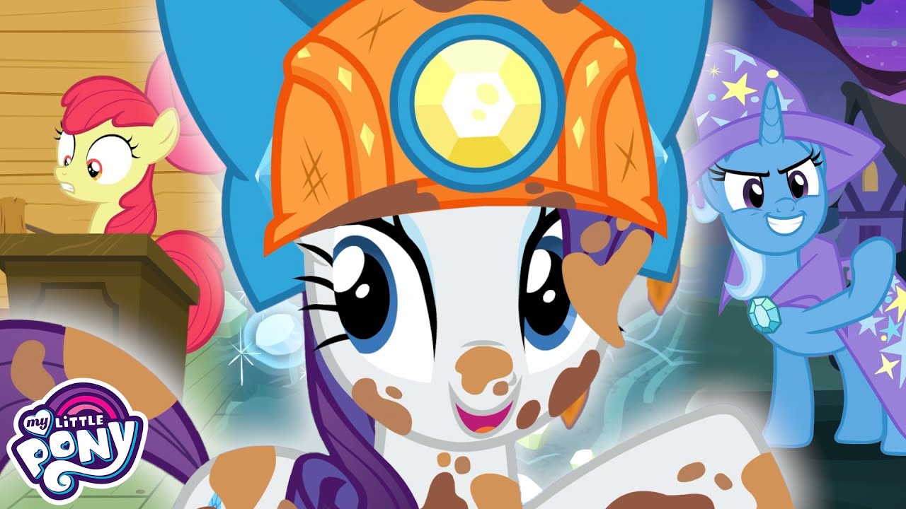 Helping Friends with Magic ✨ Friendship Is Magic Triple Episode! 💜 S6: EP 4 - 6 ✨ My Little Pony