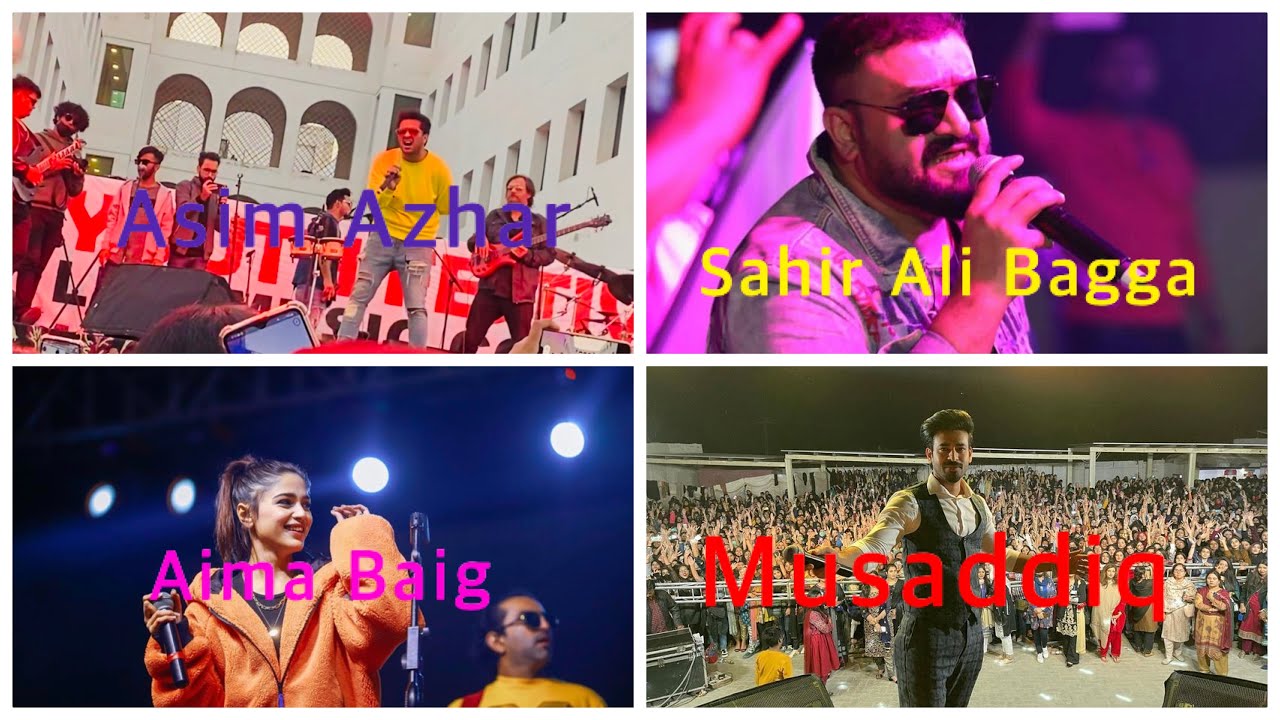 #Concert | #PGC | #UCP | #Asim_Azhar | #Aima_Baig | #Sahir_Ali_Bagga | #Bahawalpur | #Girls_Concert