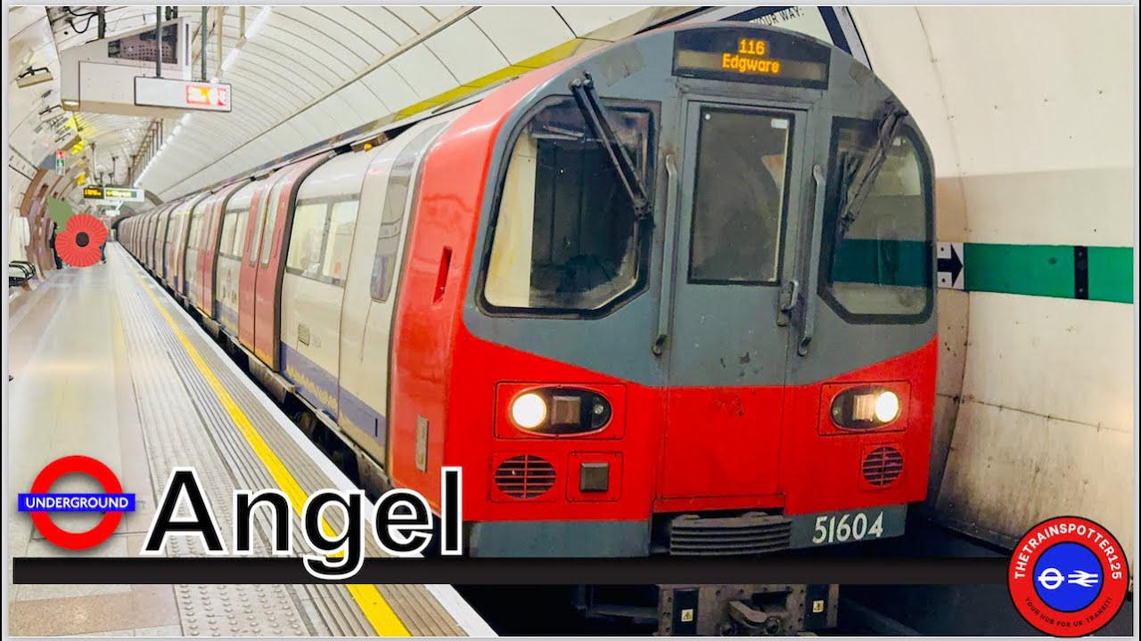 Northern Line Observations at Angel Station! - LU (14/05/2025)