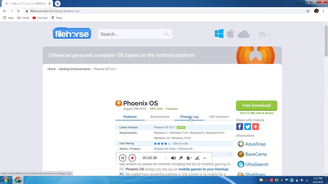leptop me phoenix os 32/64 bit me kaise download kare