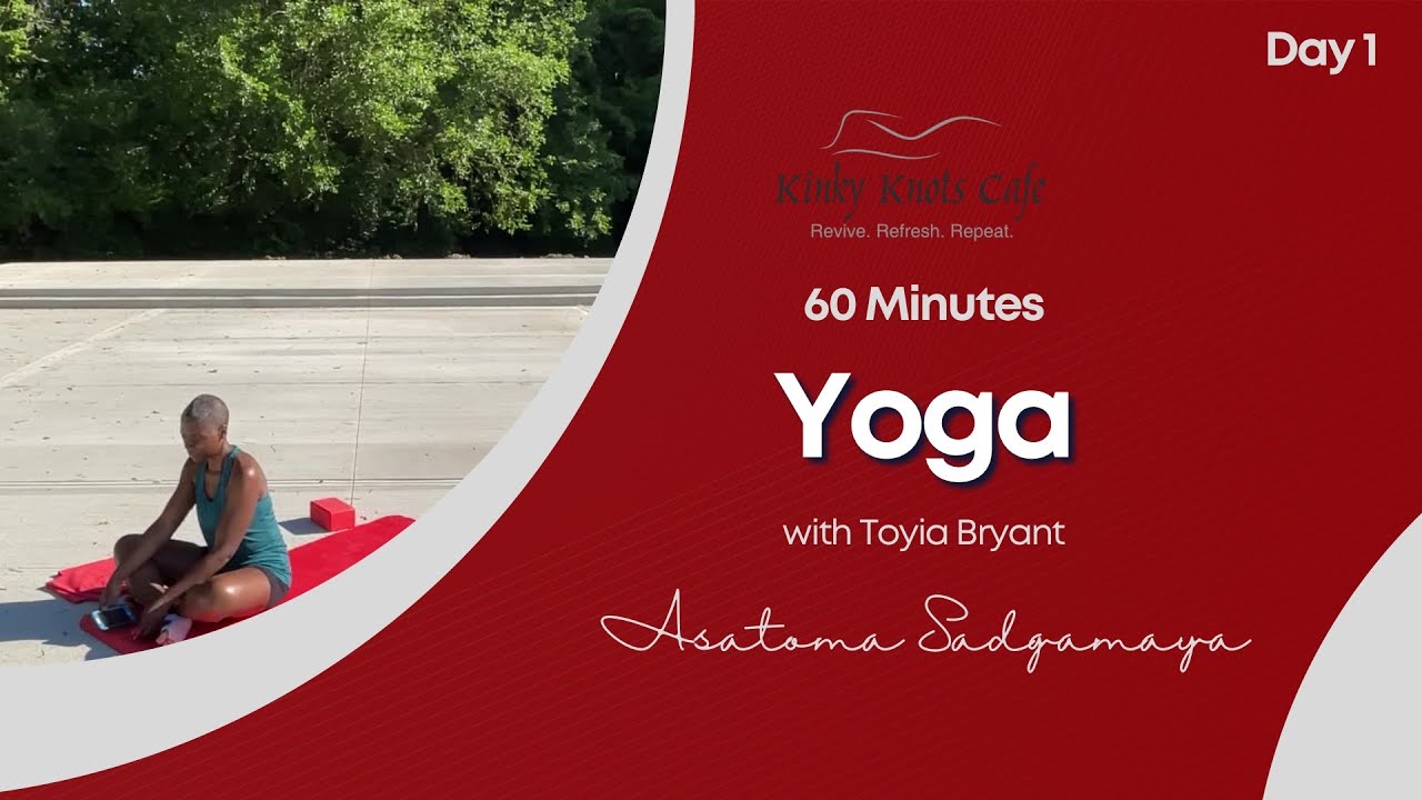 @kinkyknotscafe Yoga Summer Series Day 1