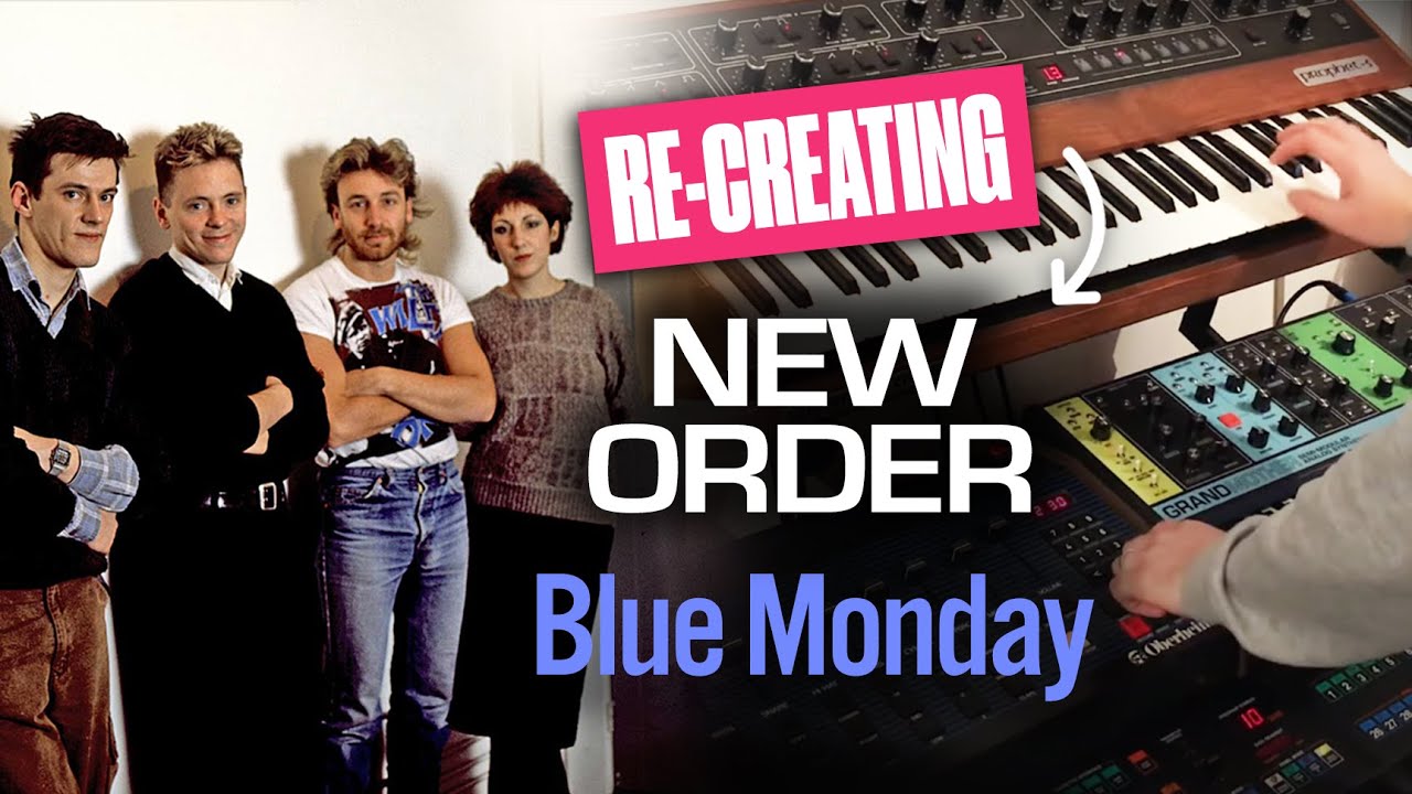 New Order - Blue Monday - 80's Synth