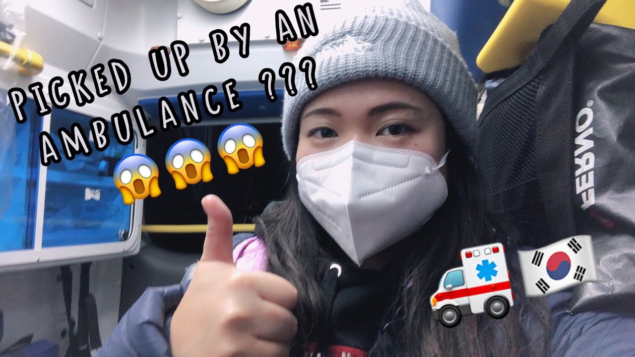 I GOT PICKED UP BY AN AMBULANCE 🚑 | Moving to South Korea During COVID-19 ✈️🇰🇷 | E-2 Visa Process