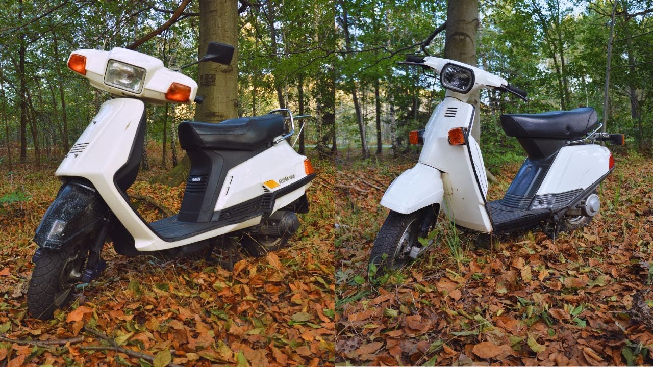 DWIE JAPOŃSKIE VESPY -  SKUTERY YAMAHA HERCULES 50 2T ORAZ BELUGA 125 2T
