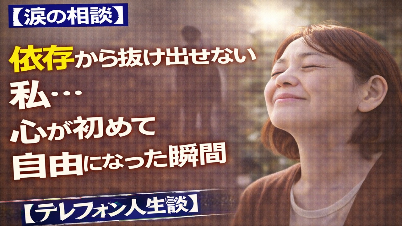 【涙の相談】依存から抜け出せない私…心が初めて自由になった瞬間
