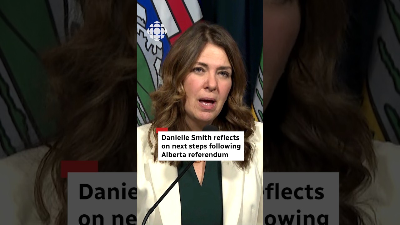 Danielle Smith reflects on next steps following Alberta referendum