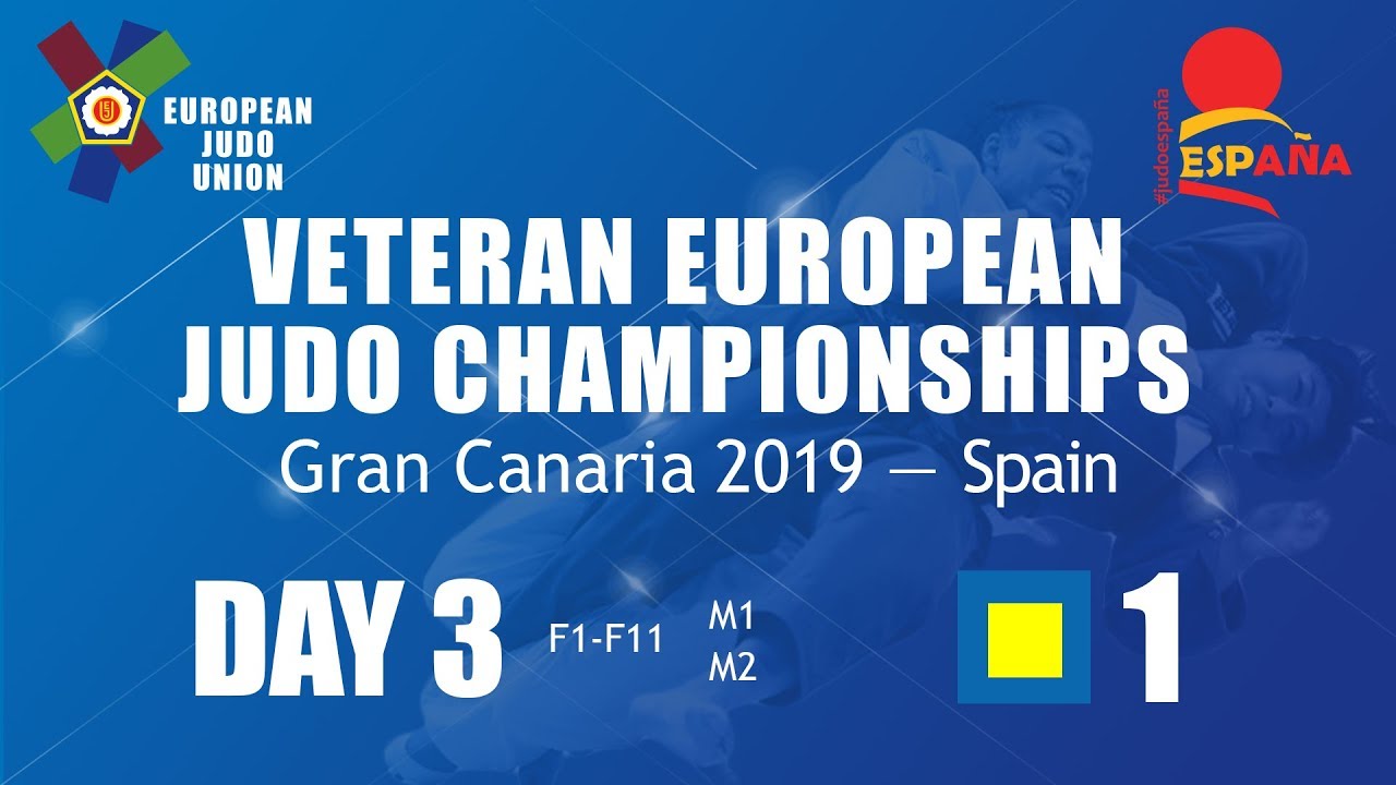 VETERAN EUROPEAN JUDO CHAMPIONSHIPS Gran Canaria 2019 - Spain DAY3