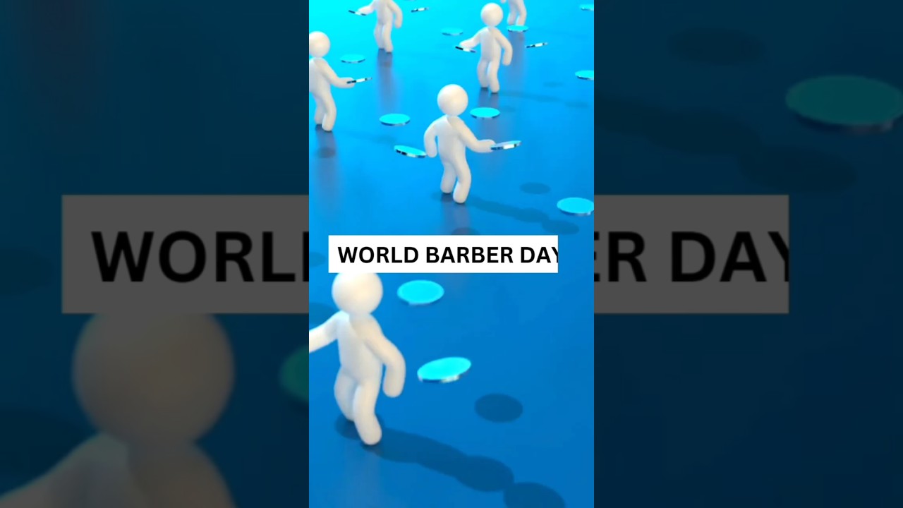 World barber day #barberday #barber #haireducation