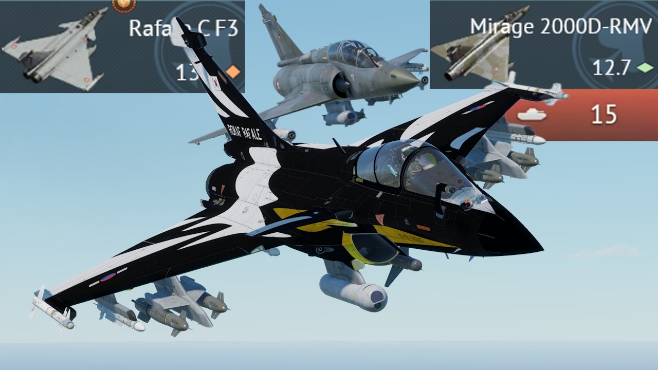 ЛУЧШАЯ ФРАНЦУЗСКАЯ CAS-КОМБО В ЭПОХУ ПЕРВЫХ? (Rafale & Mirage 2000 CAS)