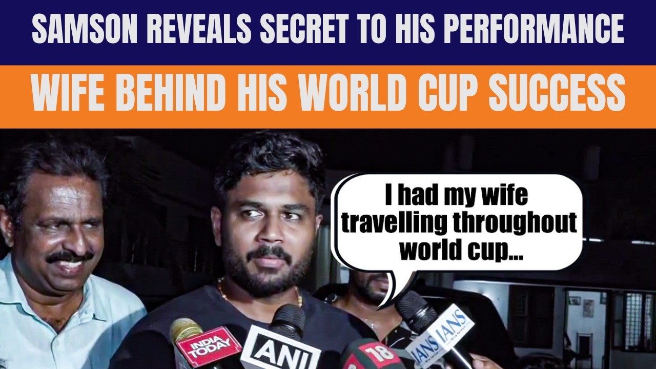 Sanju Samson Credits Wife for India’s ICC Men's T20 World Cup 2026 Victory