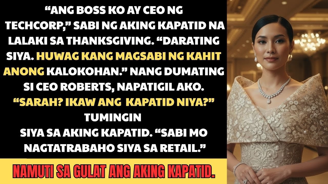 Nagyabang ang kapatid ko: “CEO ang boss ko” — nasa board ako ng CEO na iyon
