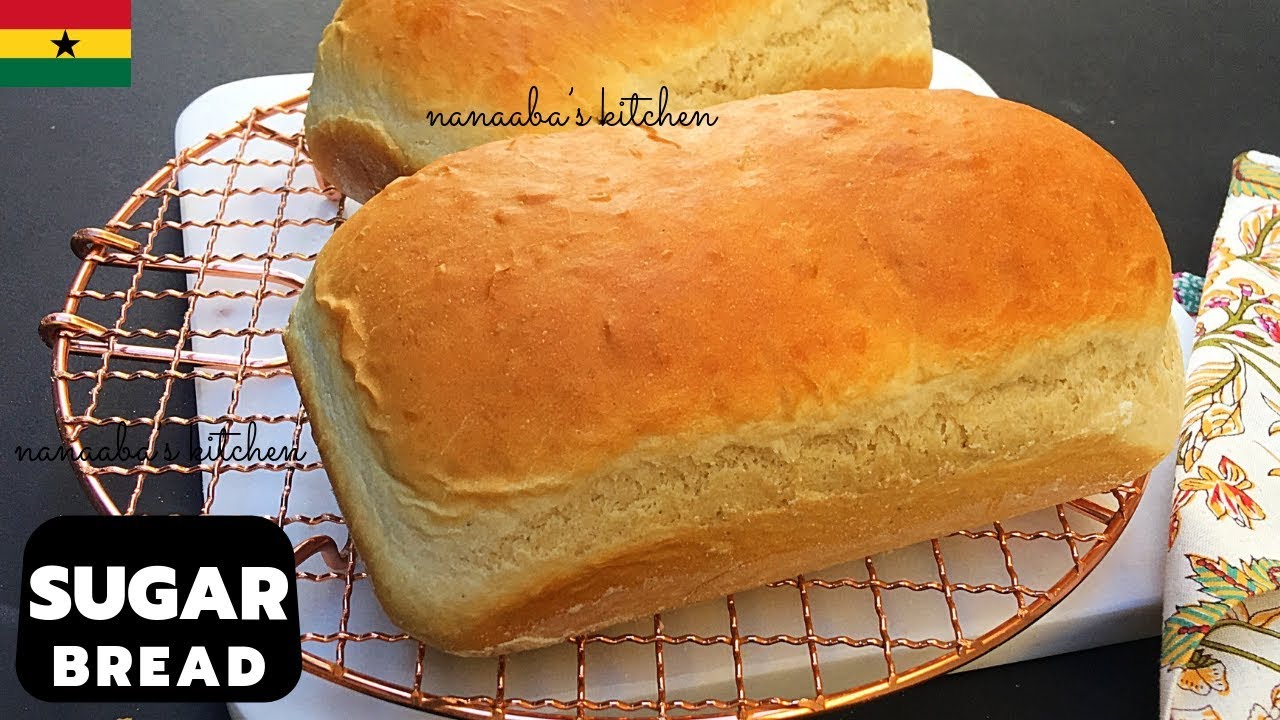 How to make the best Ghanaian SUGAR BREAD✔