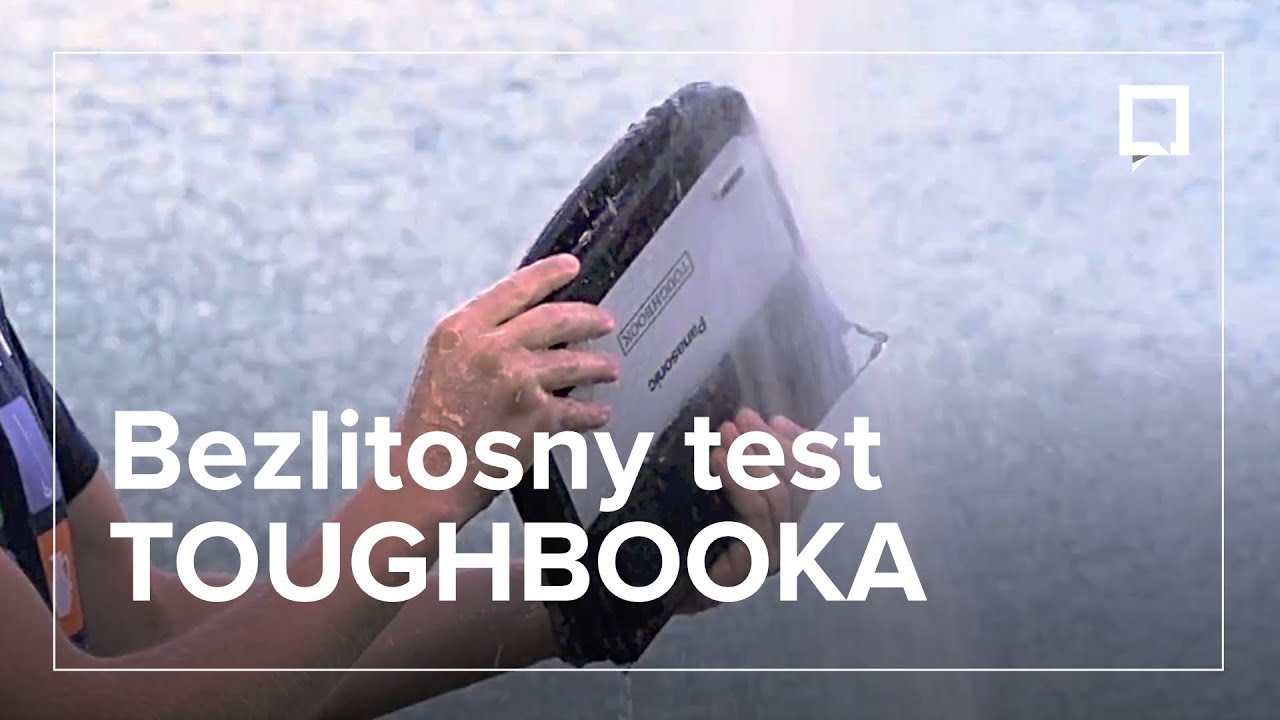 Podtapialiśmy i zakopaliśmy żywcem laptop za 14500 zł. Panasonic Toughbook CF-20 - recenzja