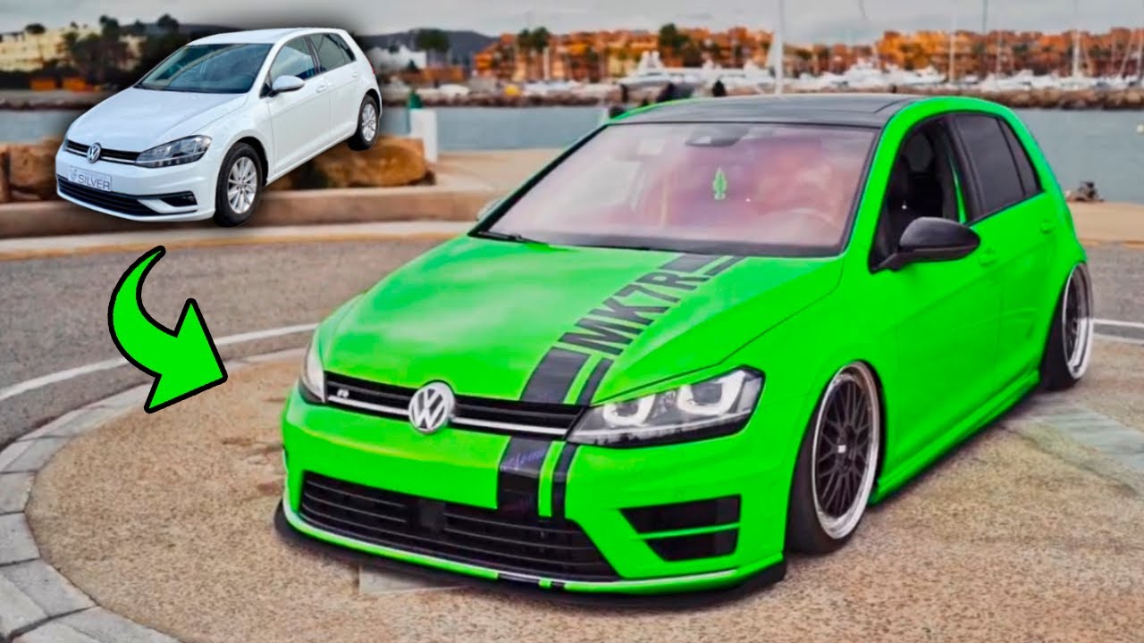 Полная трансформация Golf MK7 R за 10 минут!