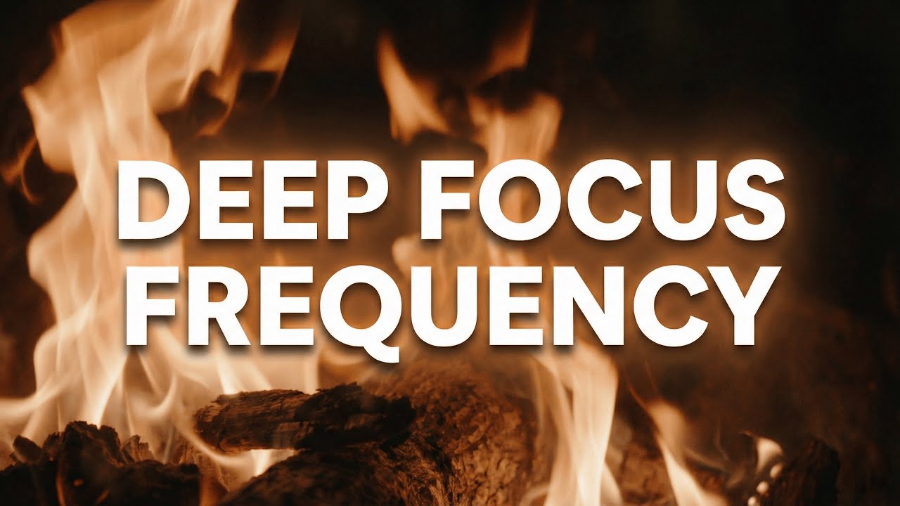Deep Focus Frequency | Work & Study Flow for Productivity