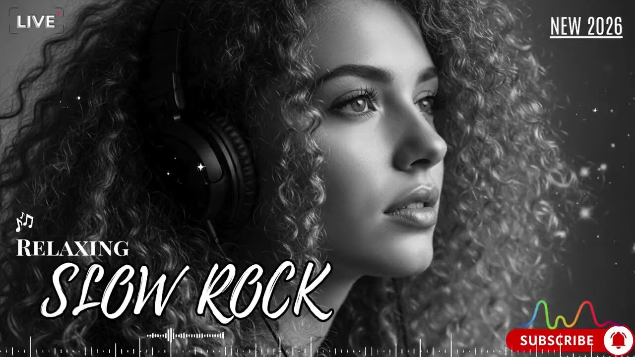Timeless Rock Ballads Playlist with Gentle Tempo and Clean Guitar Sound