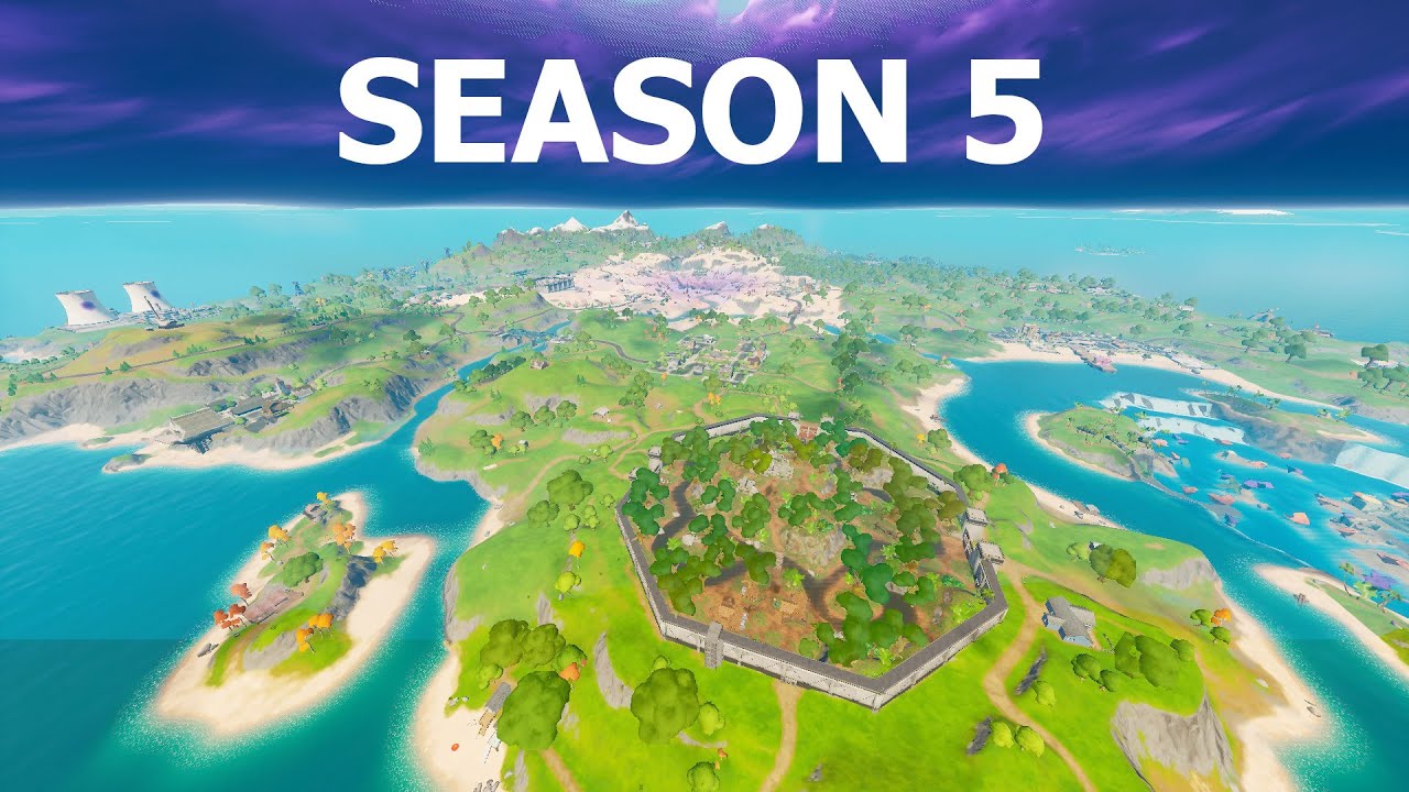 Map Changes - FORTNITE SEASON 5