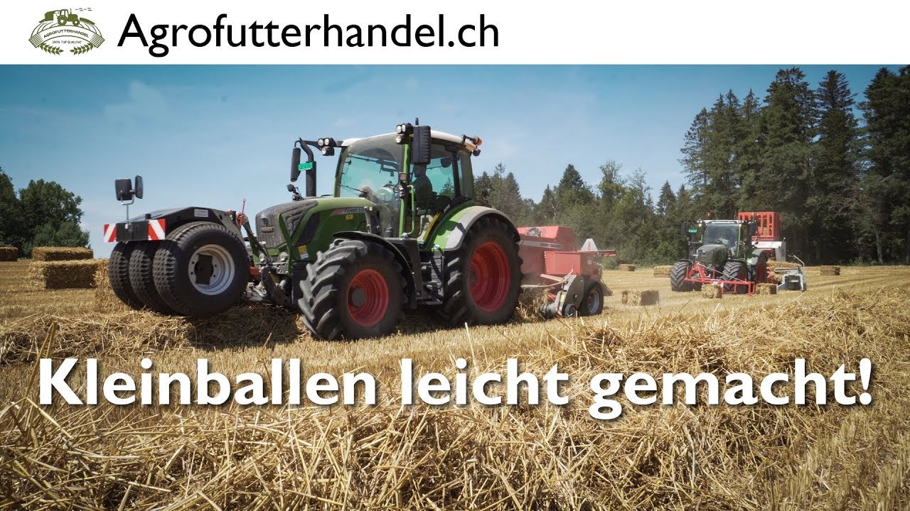 Kleinballen leicht gemacht - Agrofutterhandel.ch