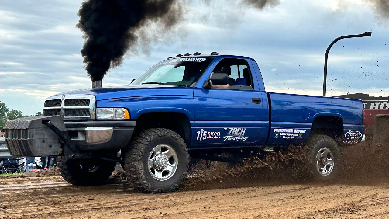 8500# OPEN diesel 4x4 Truck Pulling class, Taylor WI 2024