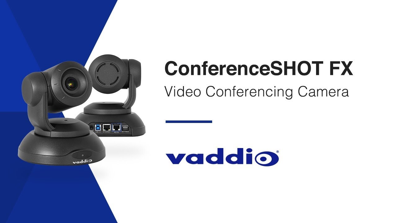 ConferenceSHOT FX Camera – Video Conferencing Camera Solution for Huddle Rooms