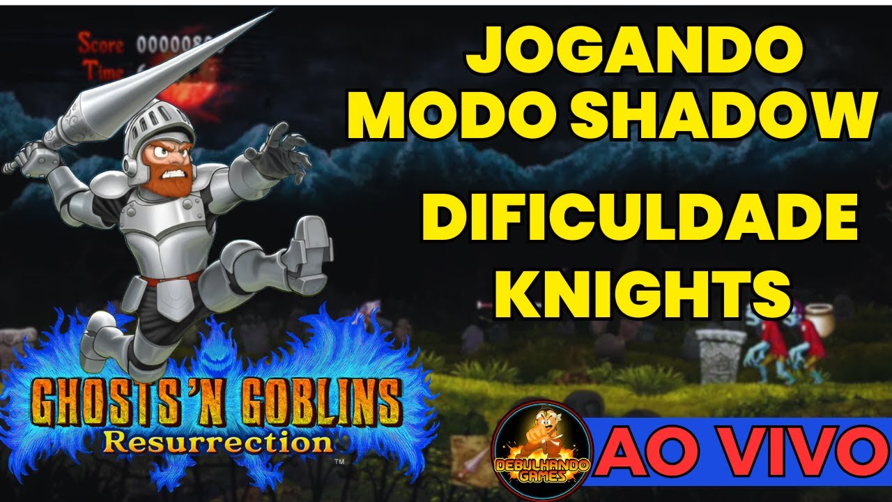 O Retorno do Cavaleiro de Cueca! Gameplay de Ghosts 'n Goblins Resurrection(Parte 3)