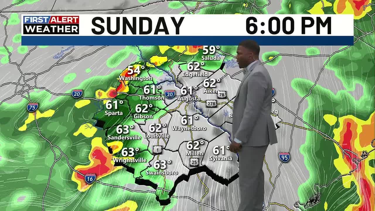Rain ends tonight, bringing sunshine tomorrow
