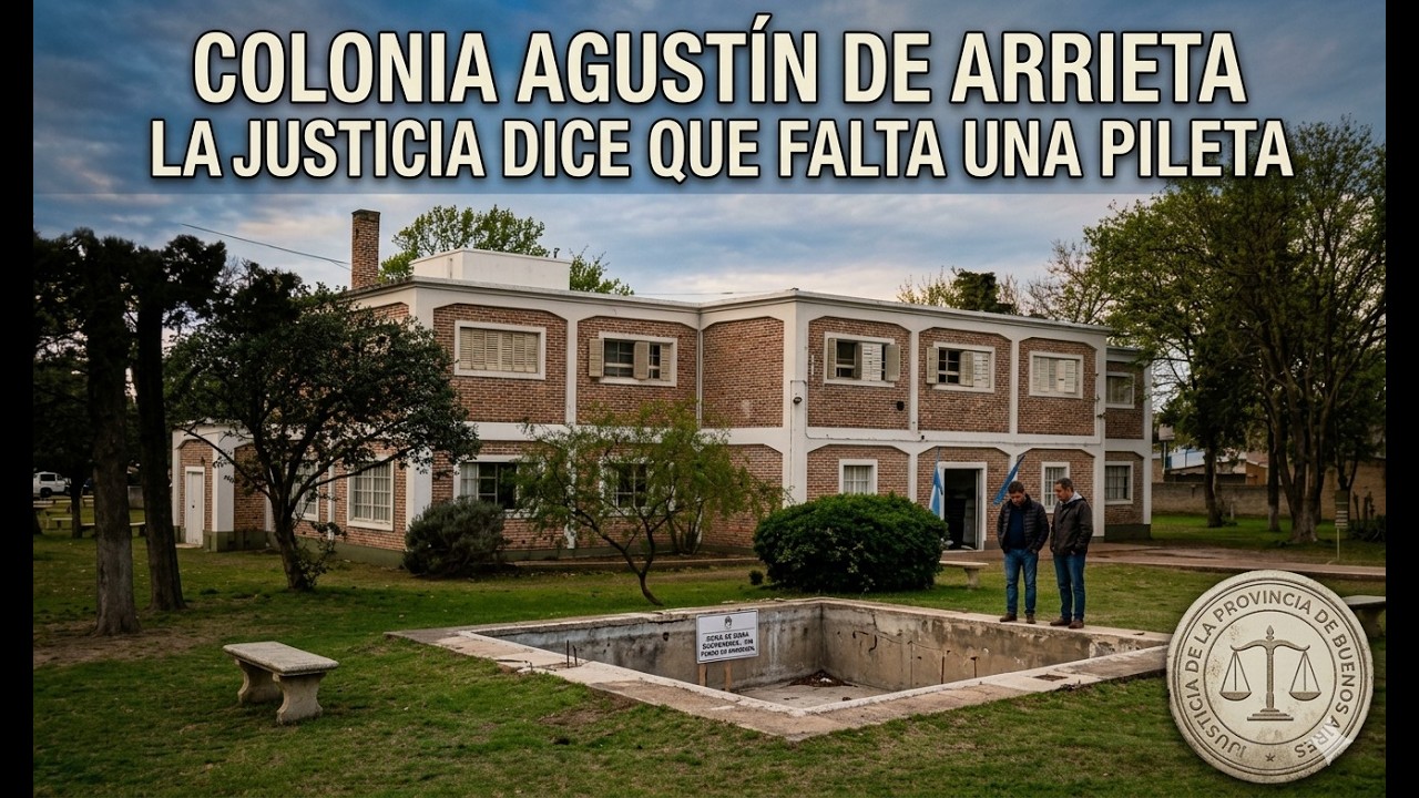 COLONIA AGUSTÍN DE ARRIETA: LA JUSTICIA DICE QUE FALTA UNA PILETA