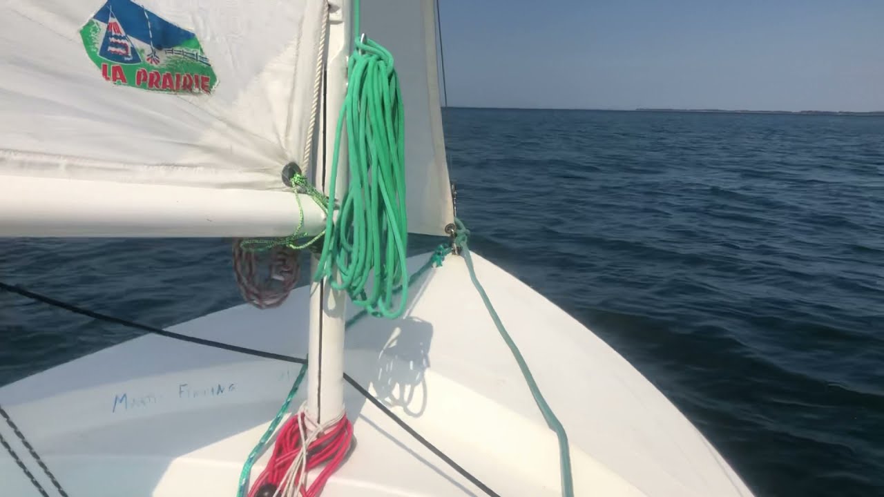 Jolle sejlads i en Zef La Prairie