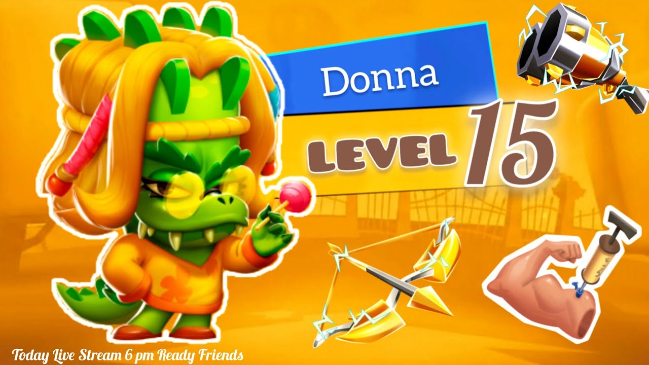 Zooba Donna Solo Rush Game Play 😈 || Zooba Donna Game Play 🐊