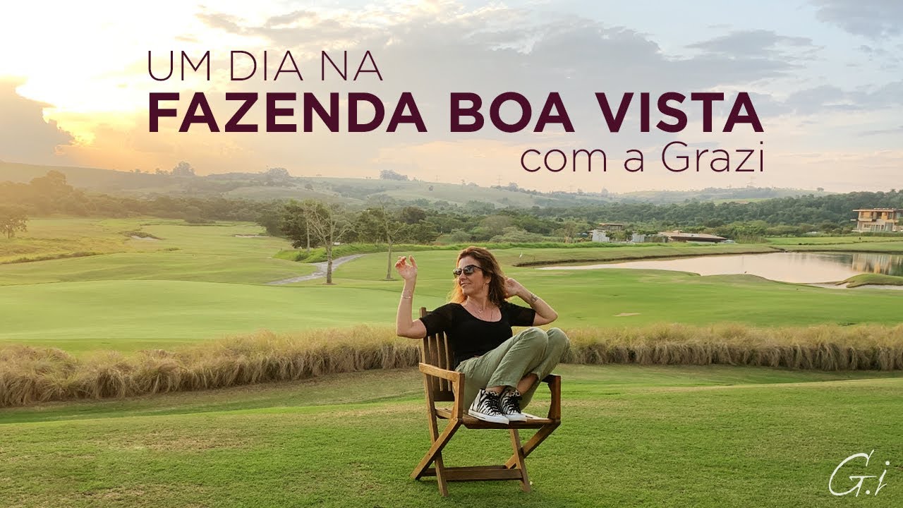Um dia na Fazenda Boa Vista com a Grazi