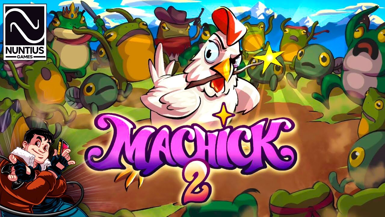 Velberan jogando Machick 2 com os Desenvolvedores