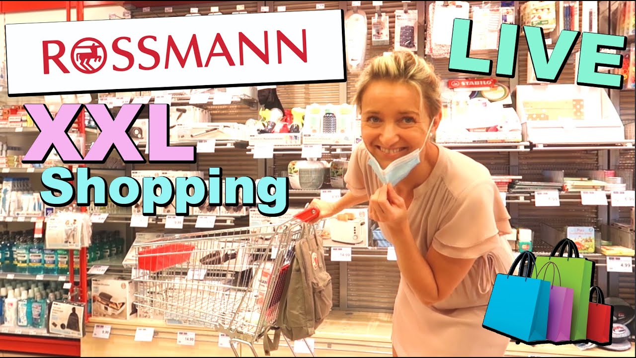 XXL ROSSMANN LIVE SHOPPING 😅 DAS WIRD TEUER 😳  Vlog  🌸 marieland 💐