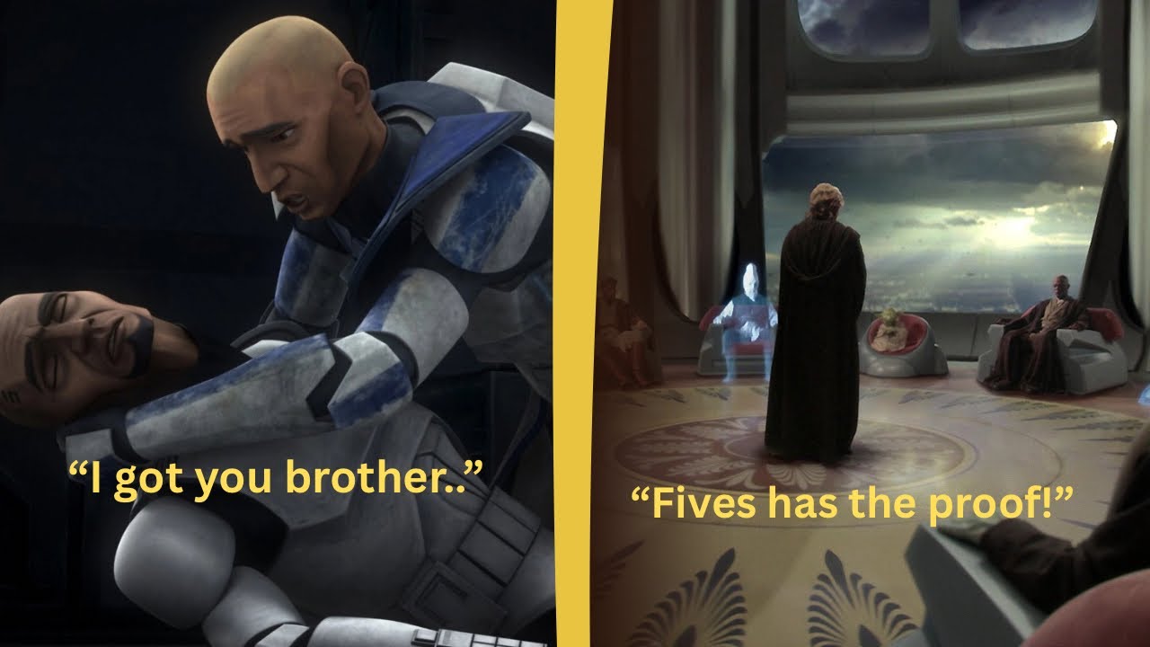 What if Fives LIVED and exposed the truth about the inhibitor chips to the Jedi Council 