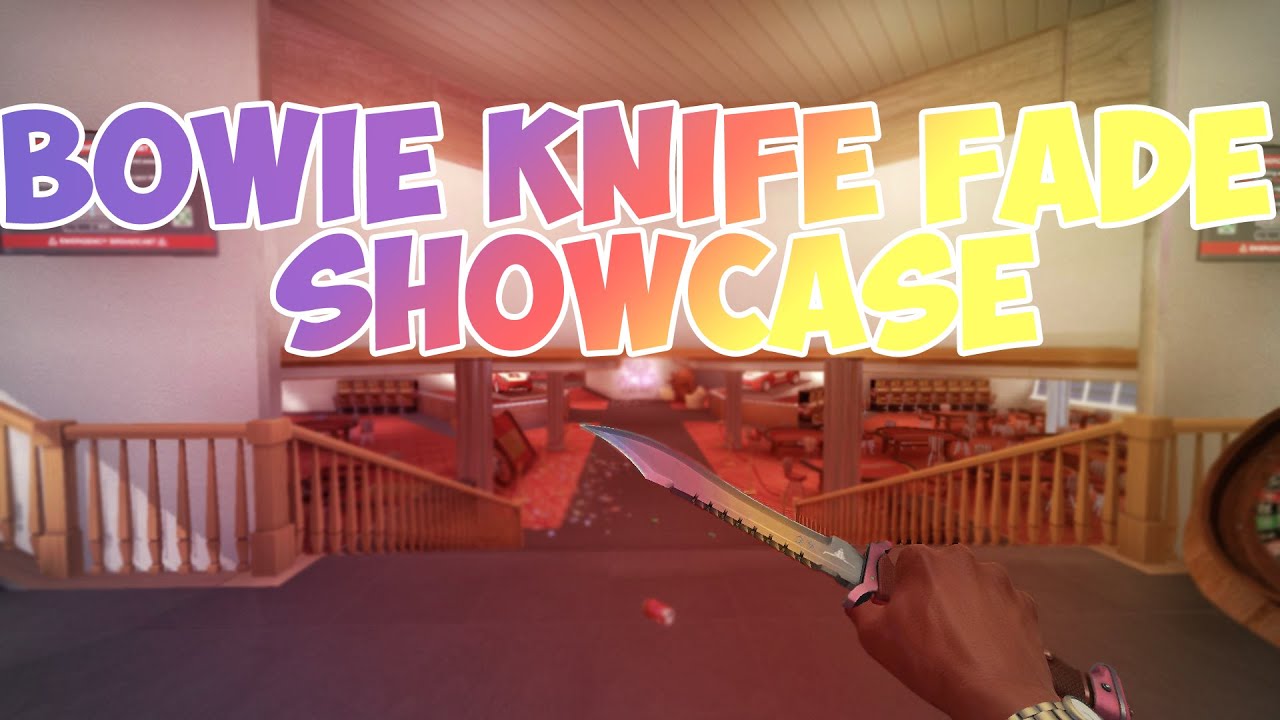 BOWIE KNIFE FADE SHOWCASE!