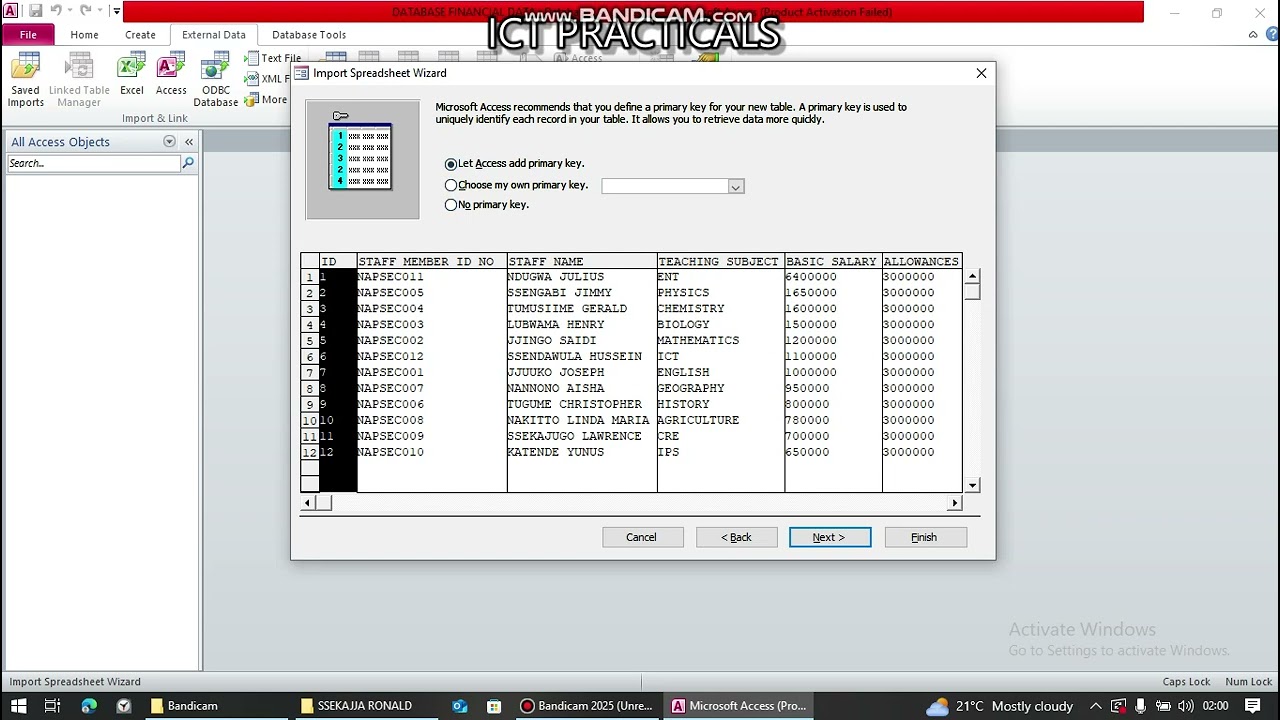 ICT PRACTICALS BY TR SSEKAJJA RONALD