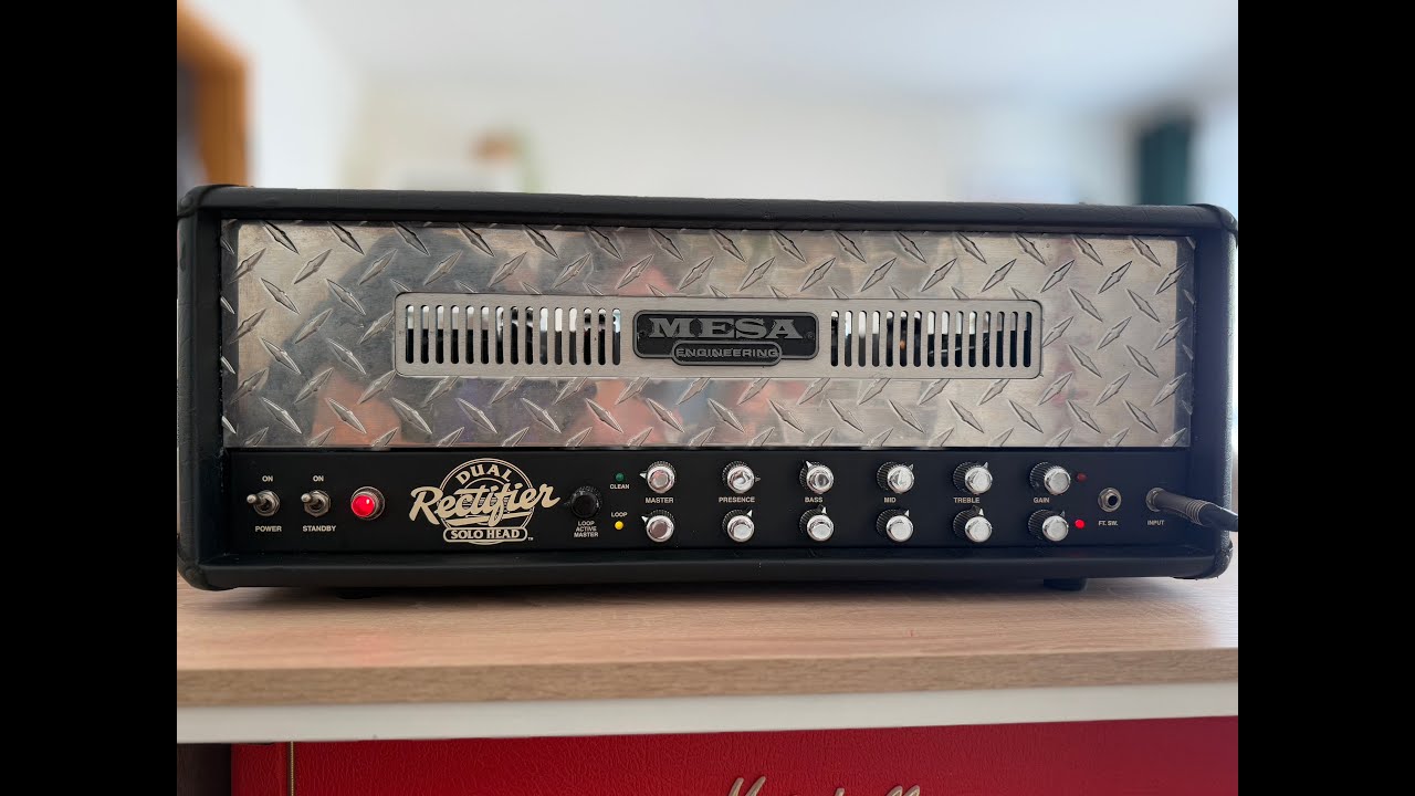 Mesa Boogie Dual Rectifier REV G high gain