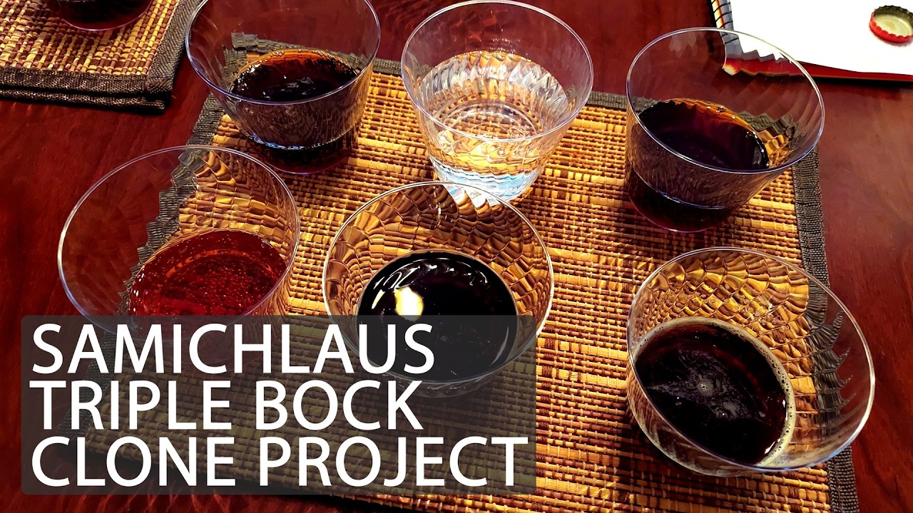 Brewing a 14% ABV Triple Bock | Sammy Claws Project Recap