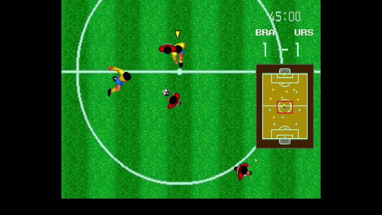 | Genesis/Mega Drive - World Championship Soccer | Gameplay