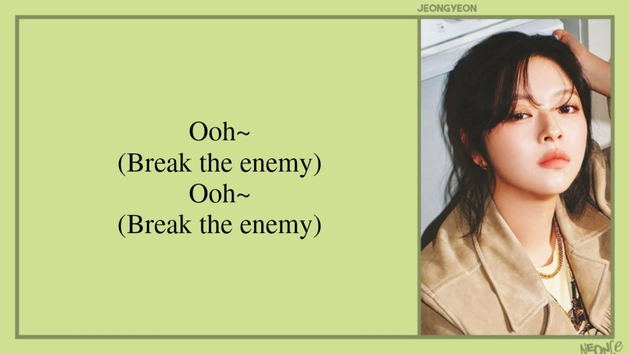 TWICE (트와이스) - ENEMY (Easy Lyrics)
