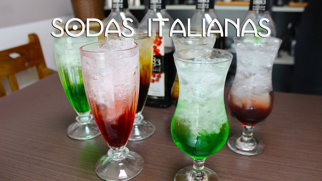 Soda Italiana e Chá Gelado Fácil ! - Como preparar
