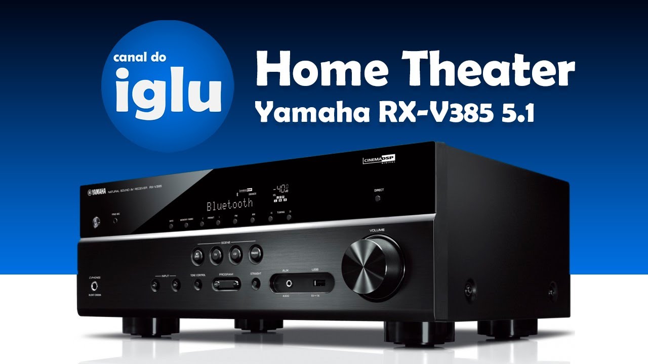 Home Theater Yamaha RX-V385 5.1