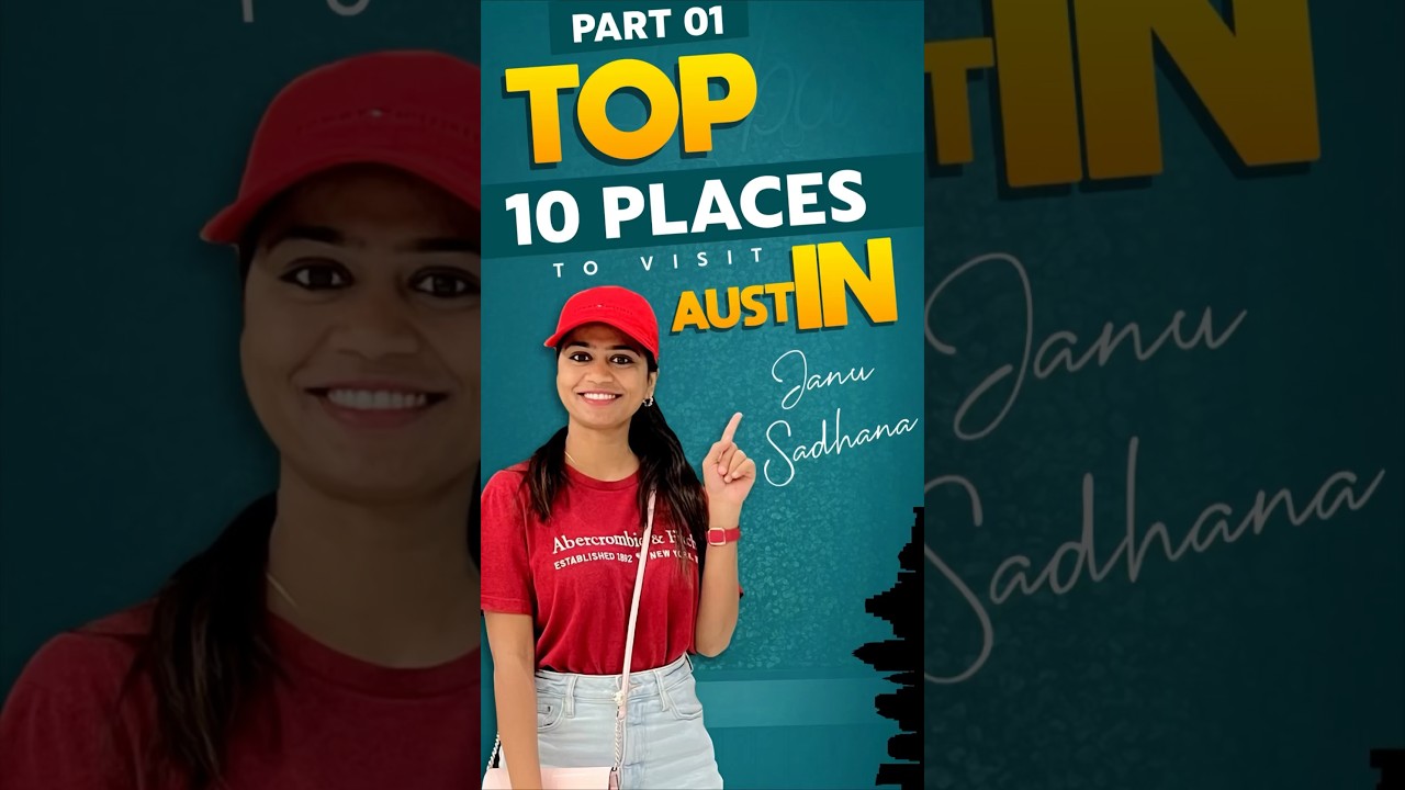 Top 10 places to visit in Austin part-1 #Austintexas #visitingplaces #exploringplaces #janusadhana