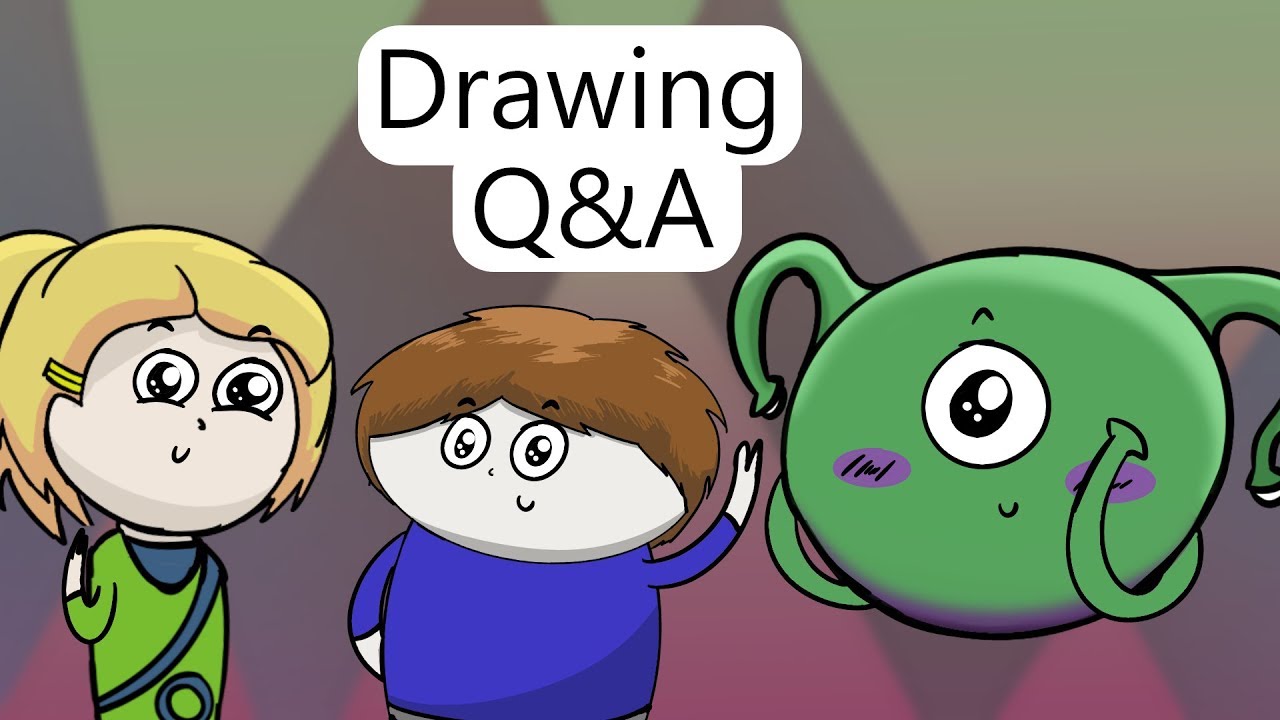 Q&A with Dingo, Jess, and Puffin || Drawing Each Other's Characters