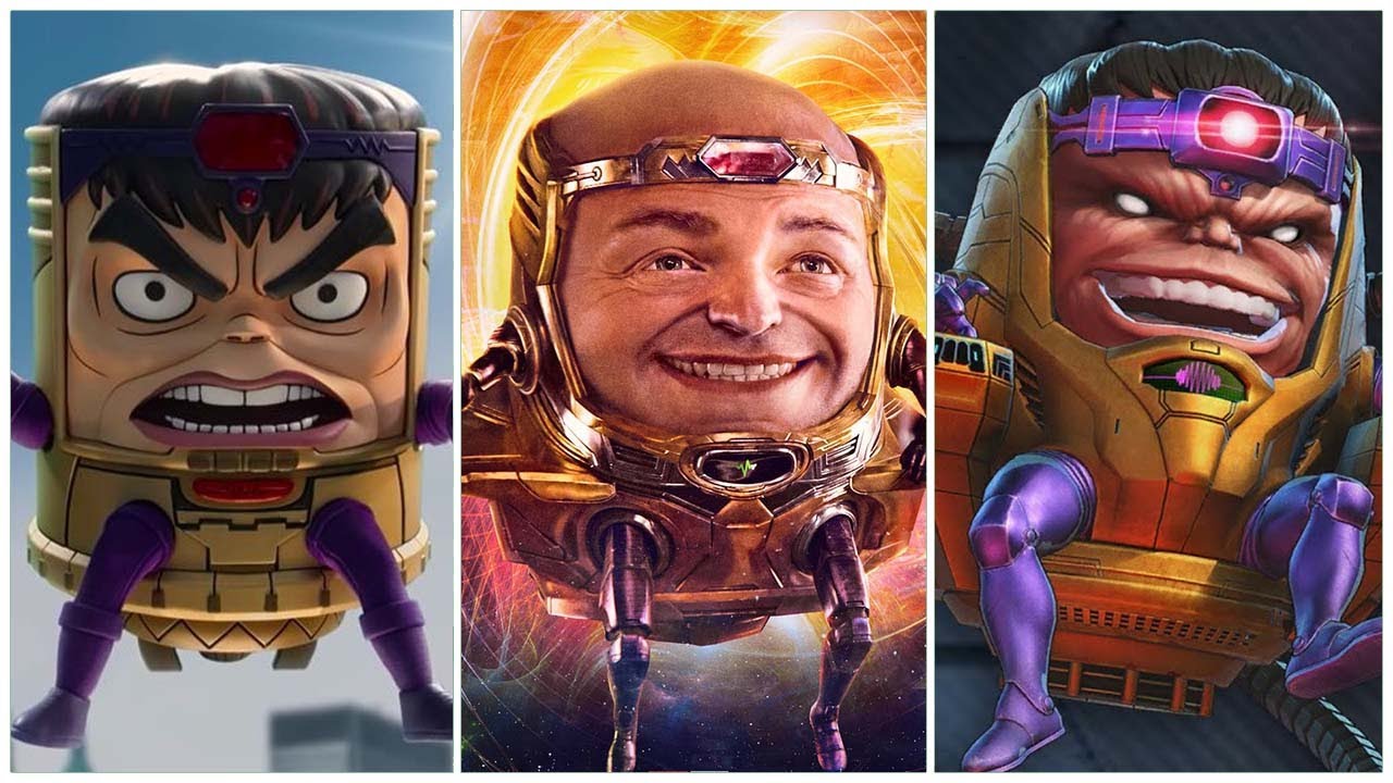 Evolution of MODOK in Movies and Cartoons