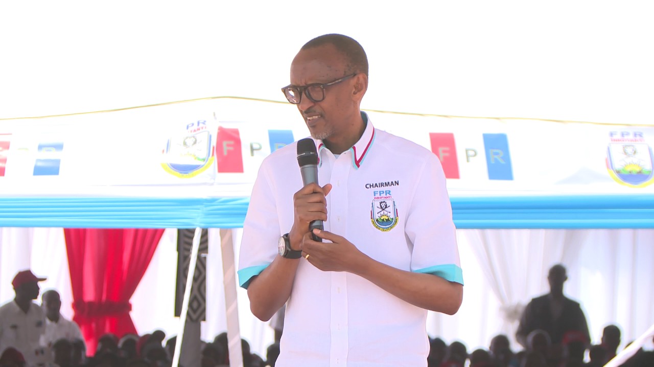 RPF Chairman Paul Kagame campaigns in Ruhango | 14 July 2017